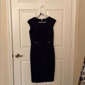 Navy blue dress